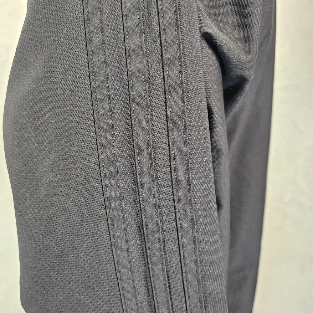 Adidas Black Men's Large‎ Hooded Half Zip Windbreaker Mesh Zip Pouch Running